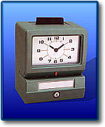 Time recorder ZI BP125 construit par ACROPRINT 125