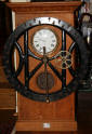 Pointeuse ancienne en bois fabriqué par WOOD en 1899 au Canada