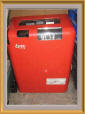 Pointeuse SOLARI Mmor rouge import par LAMBERT