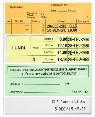 Exemples empreintes PIX200